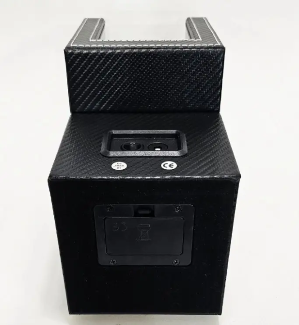 Шкатулка для подзавода часов Виндер тайммувер для 1-х часов (Черный с черным 1) Винница - изображение 7