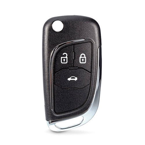 Выкидной ключ корпус Chevrolet 3 кнопки DKT0269, HU100, под чип, NEW Киев - изображение 2