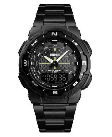 Мужские наручные часы Skmei Marshal Black VIP Винница