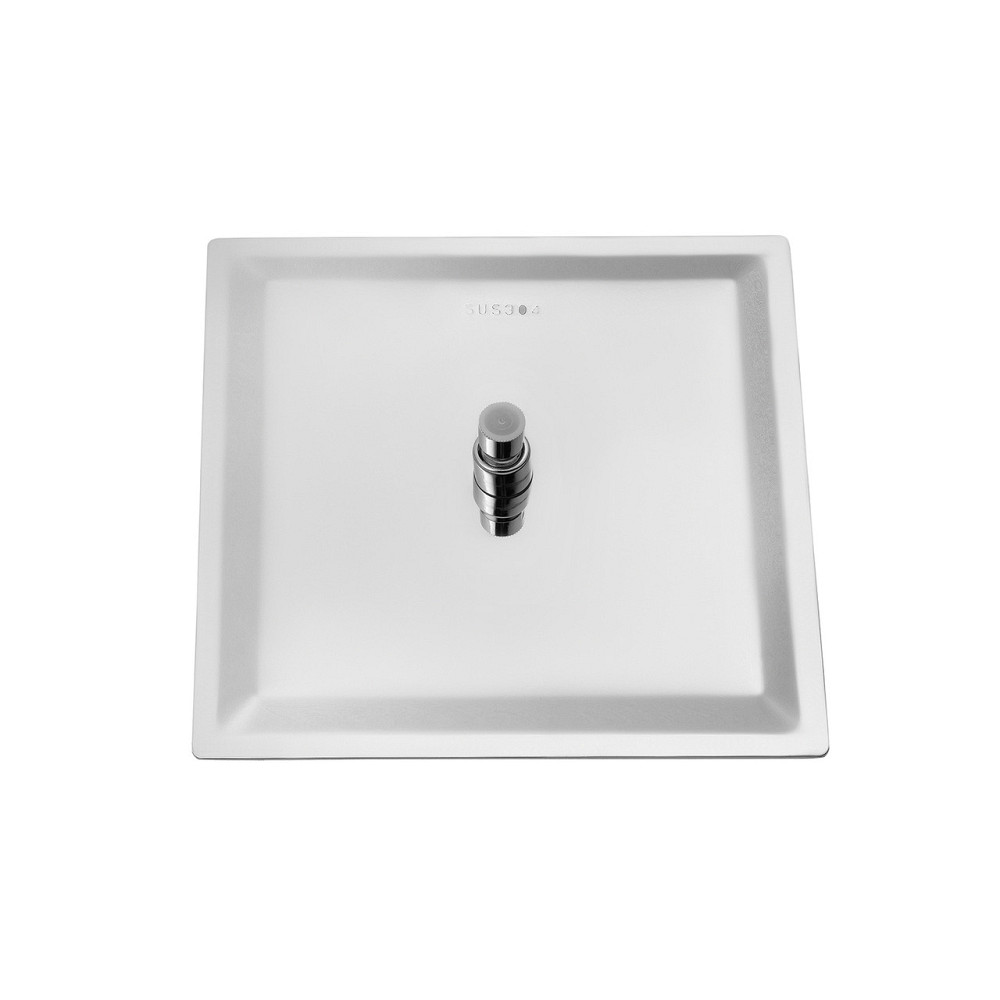 Лійка для верхнього душу Kroner KRP Edelstahl Kubus - ESG704-300 сатин Київ - фото 3