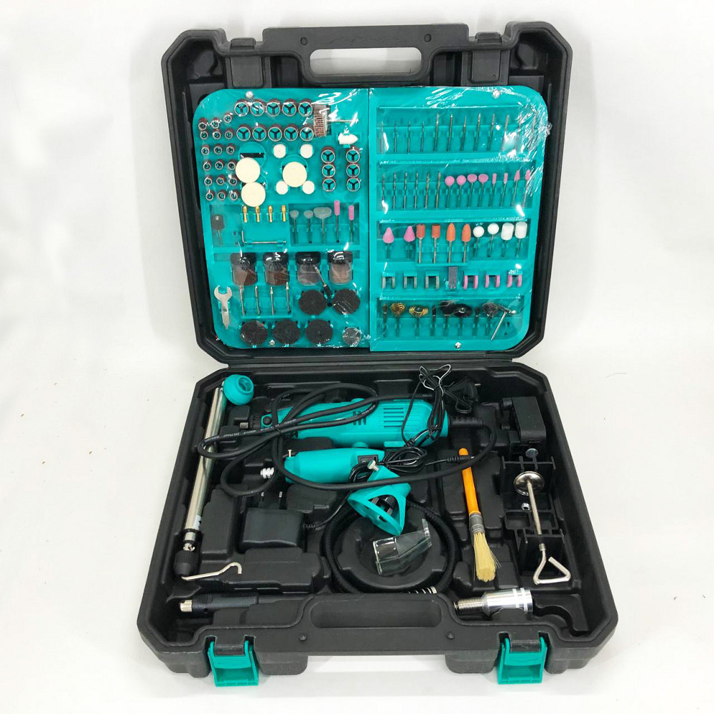 Ручний електричний гравер + гравер Mini 12V з 236 насадками, електричний електричний міні, Дриль гравер LS-69 Львів - фото 12