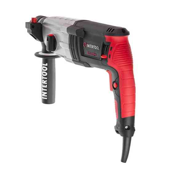 Перфоратор INTERTOOL WT-0172, 1,0 кВт, 3,2 Дж, 0-1300 об./хв, 0-5100 уд./хв — трирежимний мережевий перфоратор Львів