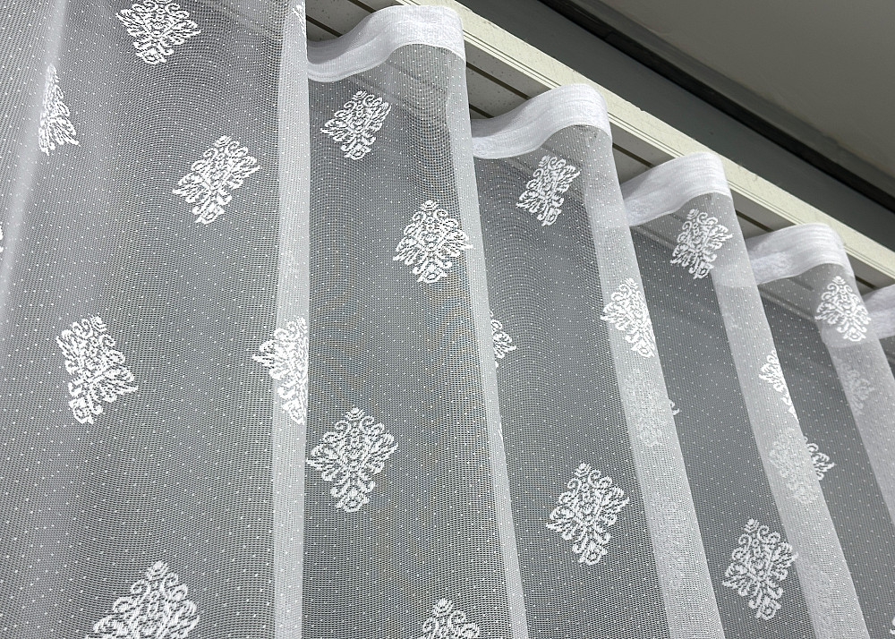 Тюль VR-Textil 1570т Преміум Холодний білий 500х270 см (42-1138) Київ - фото 7