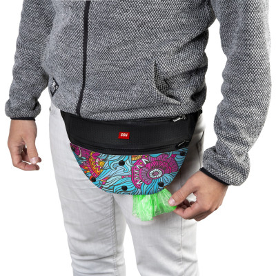 Поясная сумка-бананка для собак WAUDOG Textile "Лето" 33х17х10 см (5693) Винница - изображение 4