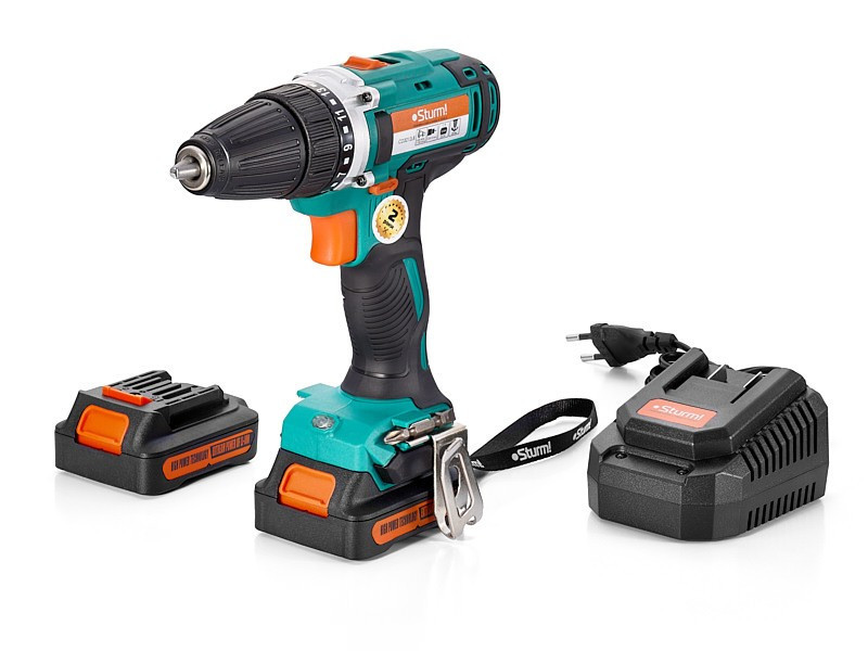 Дриль-шурупокрут акумуляторний Sturm CD3212LB (читувати опис) Рівне - фото 2