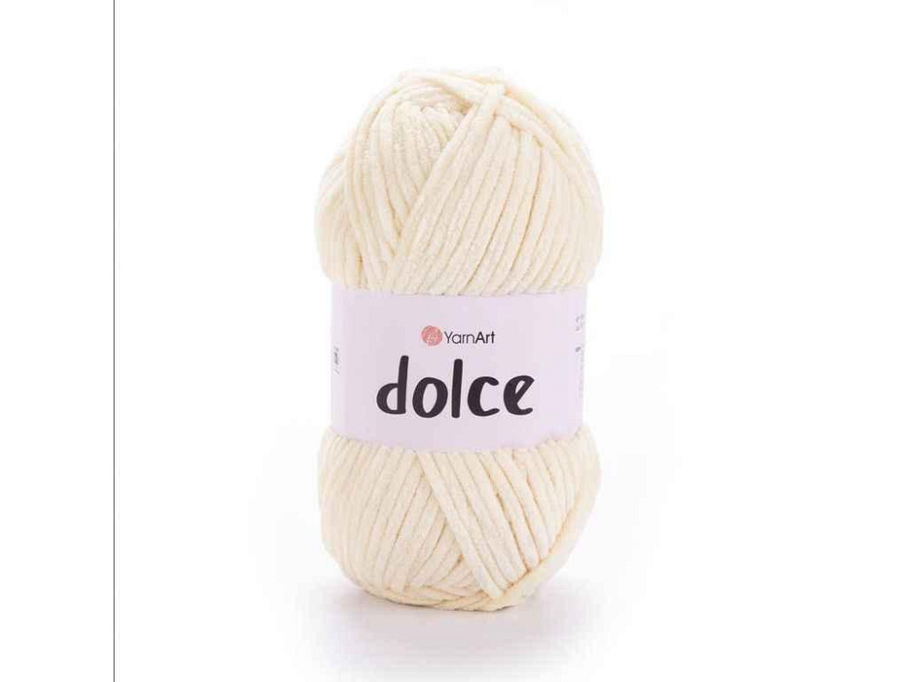 Пряжа Dolce молочний 100% мікрополіестр 120м 100г 5шт/уп 783 ТМ YarnArt Київ - фото 1