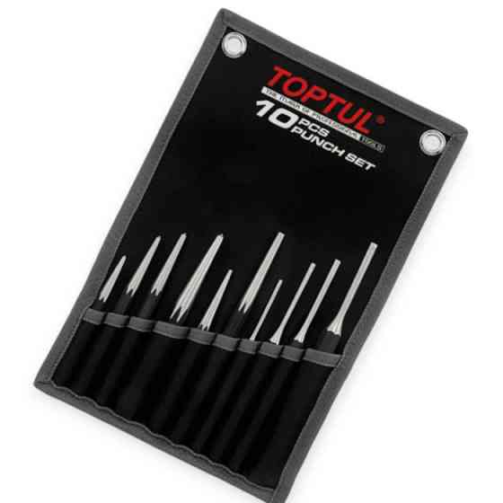 Набір виколоток та кернерів 10 шт (чохол) Мукачево