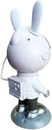 Нічник "Зоряне небо" Moon Bunny у формі зайця-космонавта з пультом керування та проєкцією неба Київ