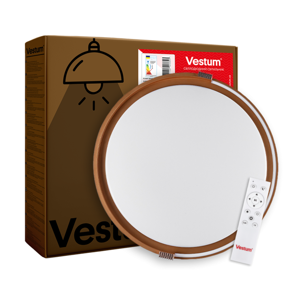 COLISEUM матовый 60W 395*60мм 3000К-6500К с ДУ белое золото Киев - изображение 7