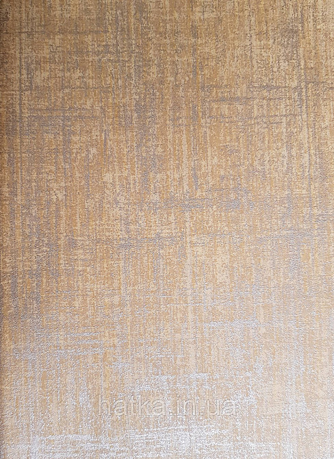 Шпалери вінілові на флізелін AS creation Geo Effect 0.53х10 однотон ефект потертості жовті золото 38608-2 Київ - фото 2