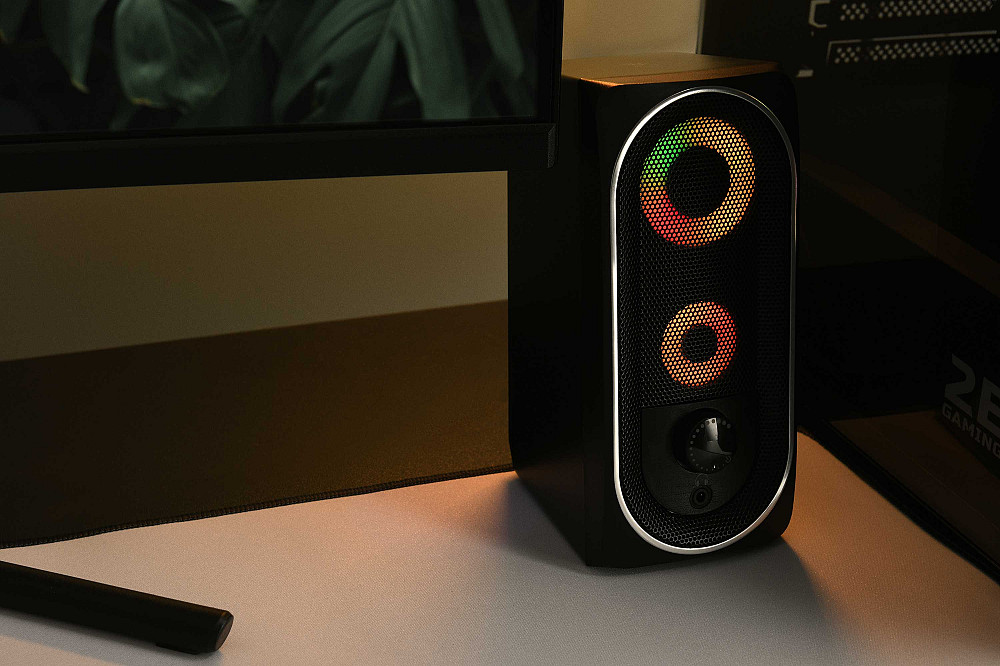 Акустична система 2E PCS234 RGB, 2.0, USB, Black Київ - фото 4