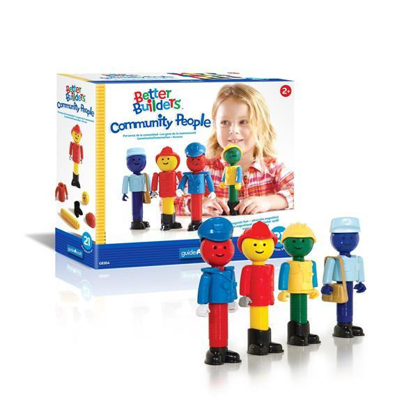Набір фігурок до конструкторів Guidecraft Better Builders Професії (G8304) Харків - фото 15