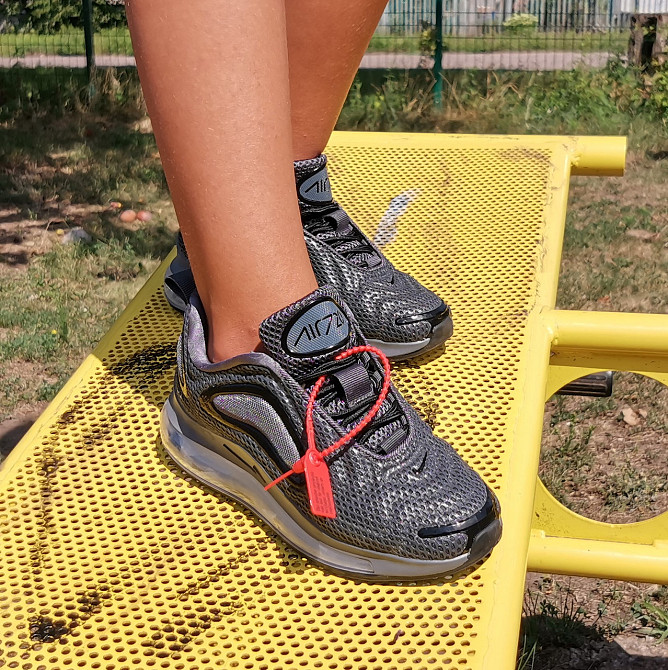 Кросівки Nike 720 Сірі Жіночі Найк з Амортизацією (розміри: 39) Відео Огляд Дніпро - фото 8