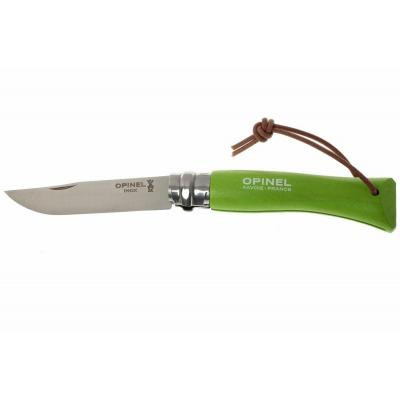 Нож Opinel №7 Inox VRI Trekking light green (001442) Винница - изображение 1