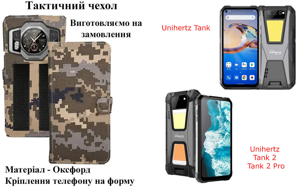 Тактический чехол для Samsung Galaxy Note 20, Galaxy Note 20 Ultra, крепится к снаряжению на липучке Киев - изображение 1