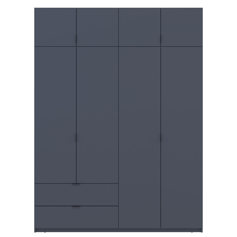 Шафа розпашна с антресолью Doros Лукас 180х50х240 см Графіт (DRS-011192) Дніпро - фото 3