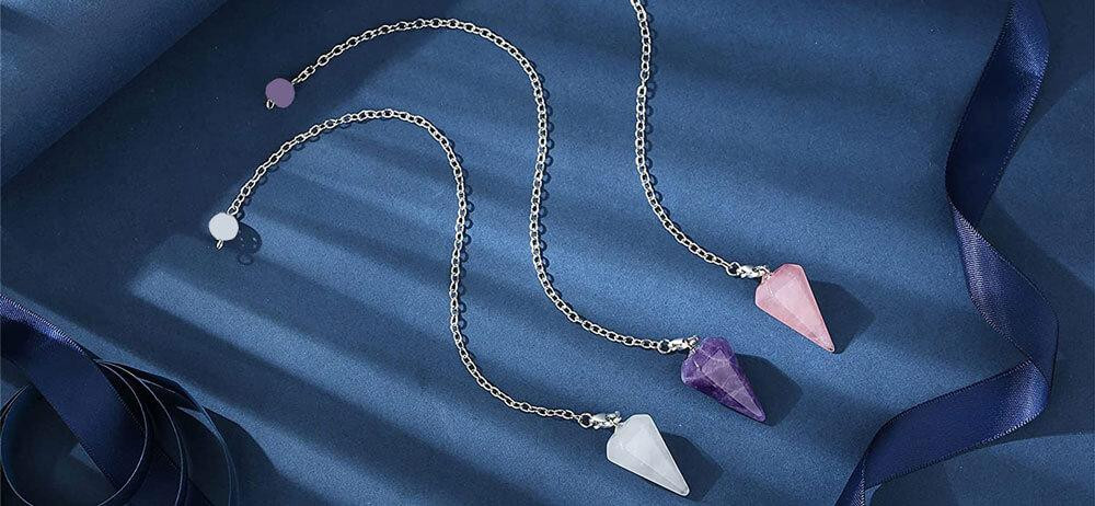 Маятник биолокационный из аметиста 2.5 см. на цепочке Киев - изображение 3