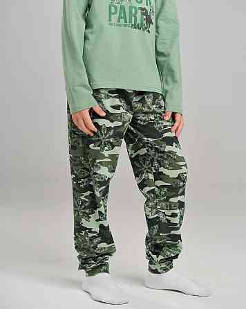 Пижама детская комплект со штанами с капюшоном на мальчика Tom John 89159 3-4 Киев