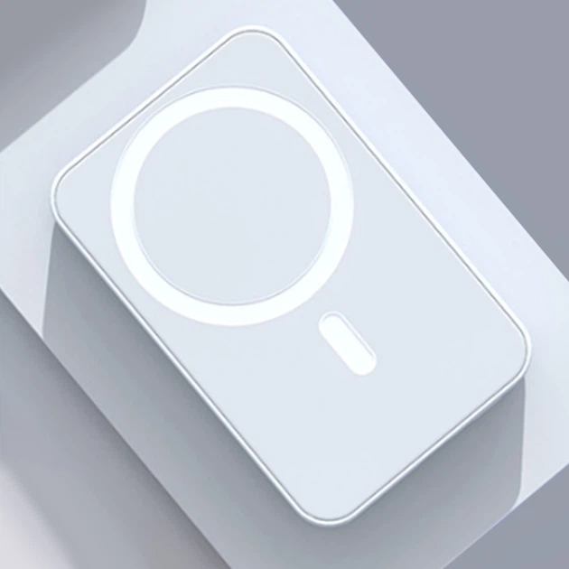 Повербанк MagSafe mini 5000 мАч 20Вт Power Bank беспроводной USB Type-C Черный Киев - изображение 7