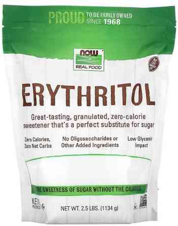 Еритритол Now Foods Erythritol 1134 грам Київ