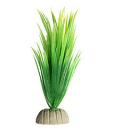 Растения искусственные в аквариум зеленые - длина 13см, пластик Киев