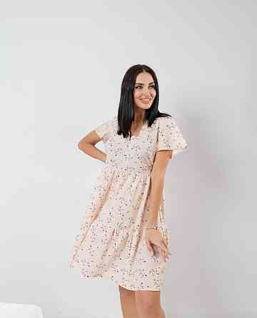 Короткое летнее платье 