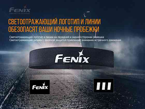 Пов'язка на голову Fenix AFH-10 сіра Рівне