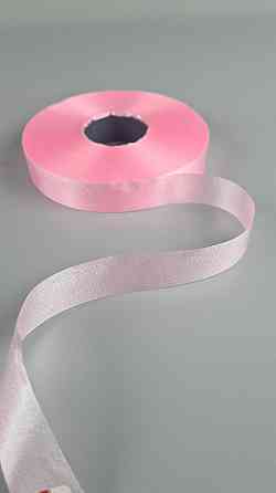 Стрічка поліпропіленова для повітряних куль і подарунків 2 см х 100 ярдів рожева (1 пачка) Харків