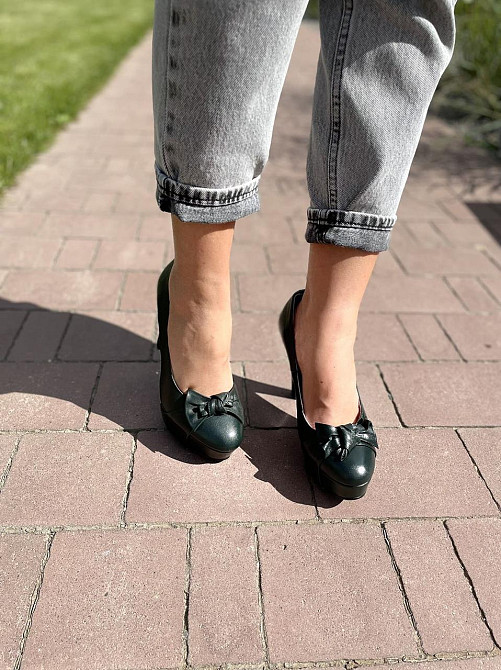 Stepter Туфлі жіночі Stepter темно-зелені натуральна шкіра 38р. (4290) Коломия - фото 9