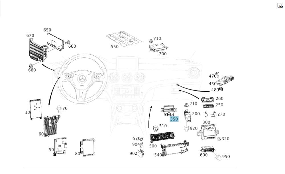 Mercedes-Benz  A0009822023 Реле для підтримки АКБ C-Class W205 GLC X253 E-class W213 E-class W212 SLK/SLC R172 C-Class W204 CL C216 S-class short W221 Одеса - фото 2