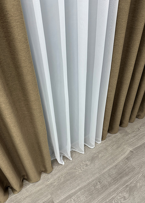 Шторная ткань блэкаут двусторонний коллекция 