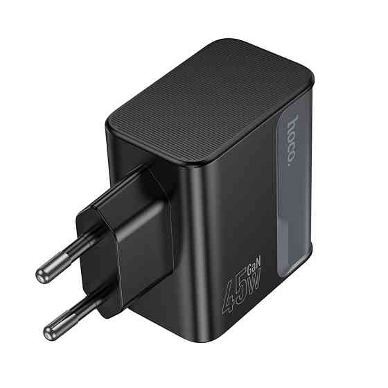 Мережевий зарядний пристрій HOCO CS75A Star Speed PD70W(2C1A) charger midnight black Одеса
