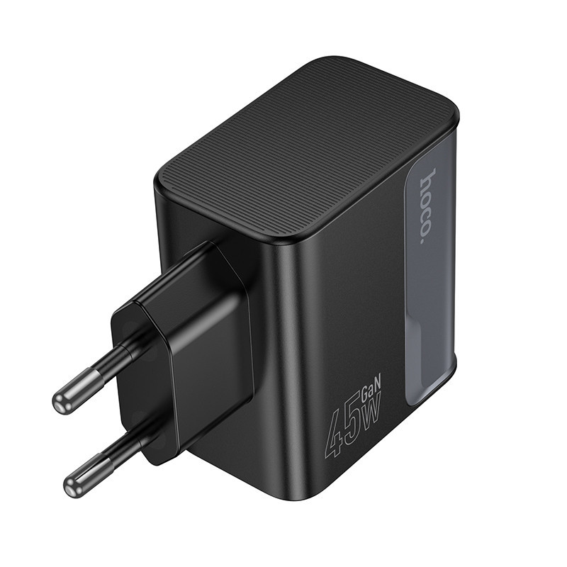 Мережевий зарядний пристрій HOCO CS75A Star Speed PD70W(2C1A) charger midnight black Одеса - фото 6