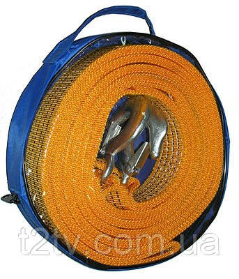 Трос 5Т х49мм х6м ТР-209-5-1 оранж/гак/чохол Вінниця - фото 1