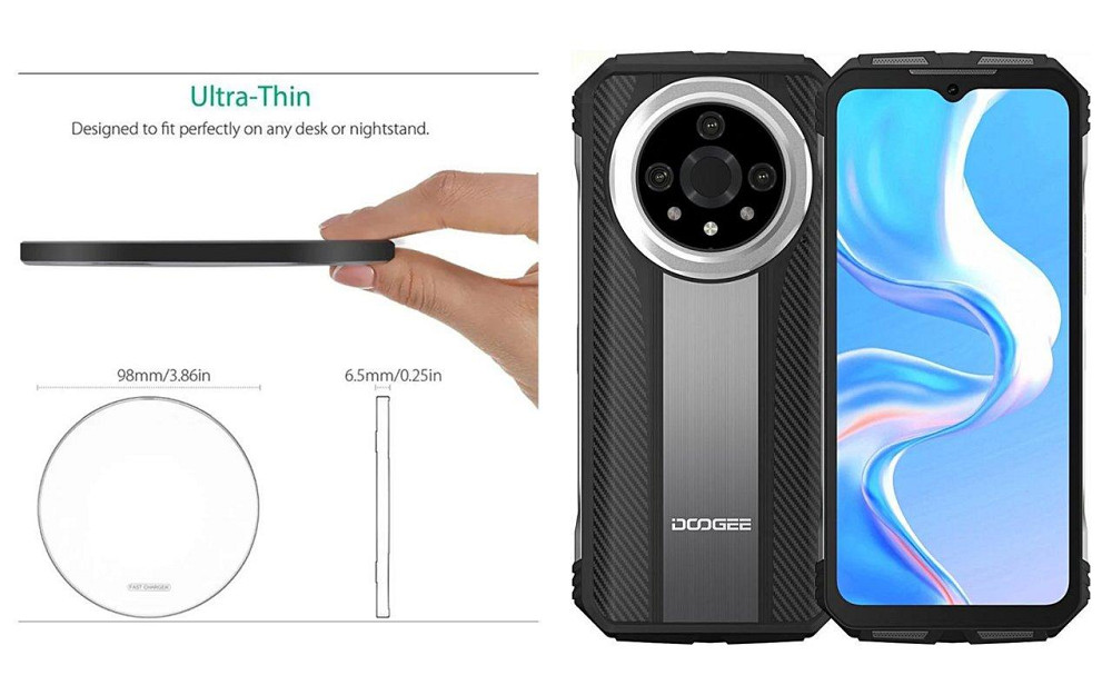 Бездротовий зарядний пристрій Copper до 30W для Google Pixel 10, Google Pixel 10a, USB-C, LED Київ - фото 3