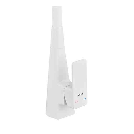Змішувач для кухні Mixxus Etna 014-T (NUT) White Refl.White (Білий+силіконовий вилив білий) (MI8424)   ( 27478 ) Харьков