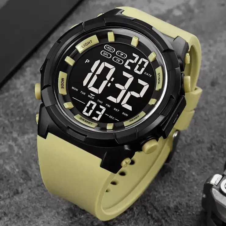 Мужские наручные часы Skmei 1845 Желтый Киев - изображение 6