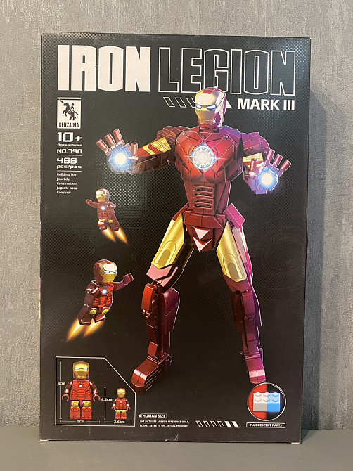 Конструктор Железный человек Iron Legion Mark III, 466 деталь Киев - изображение 5