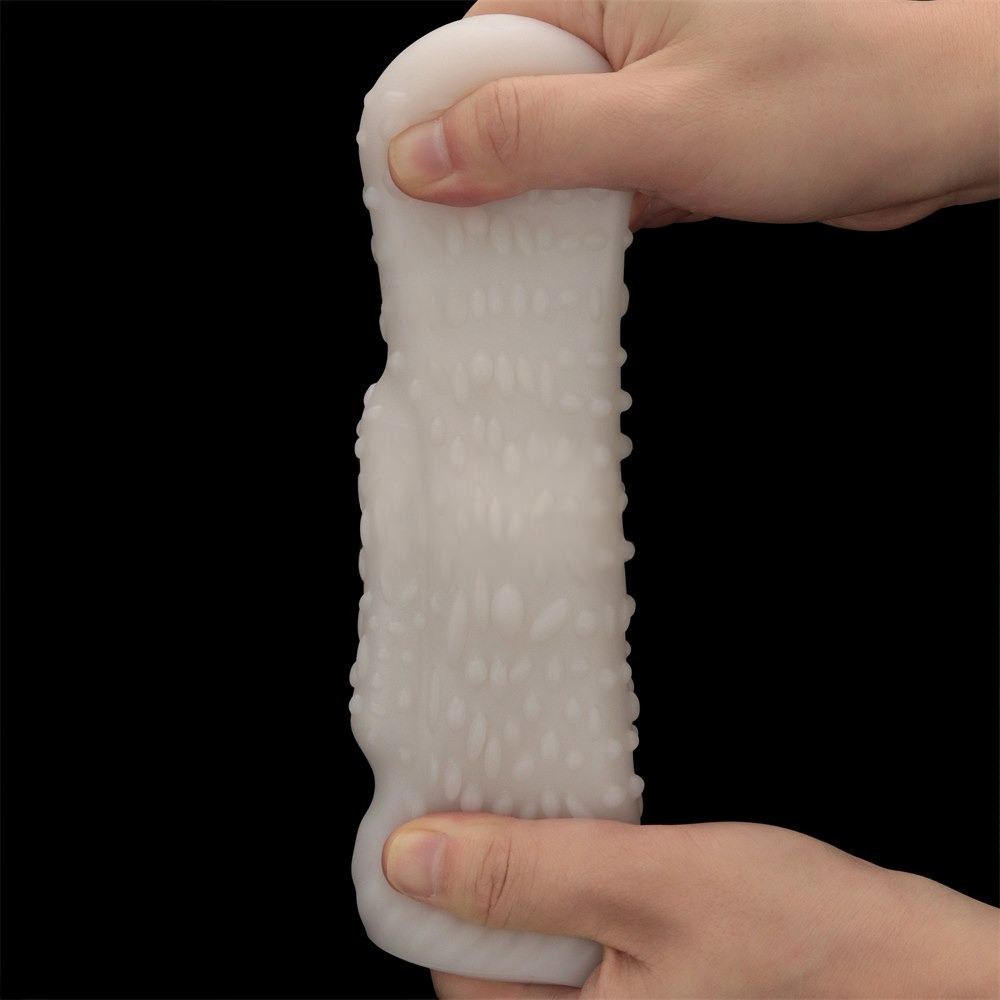 Мастурбатор - Knights Ring Vibrating Dual Purpose Sleeve-Drip Sex Aura Киев - изображение 8