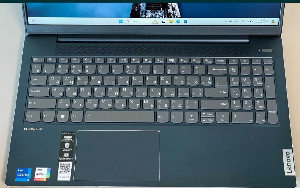 Ноутбук: Lenovo IdeaPad 5 15.6" IPS Touch, Intel i7 -1255U 12Gb. 1TB SSD Київ - фото 3