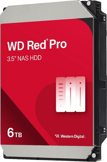 Накопичувач HDD SATA 6.0TB WD Red Pro NAS 7200 rpm 256MB (WD6005FFBX) ( HDD ) Харків - фото 2