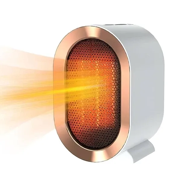 Тепловентилятор настільний керамічний AIR HEATER 1200W портативний міні-обігрівач для рук Одеса - фото 6