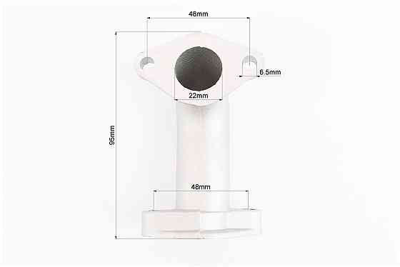 Патрубок карбюратора (алюміній), d - 22mm, h - 95mm Киев