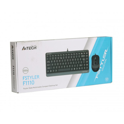 Комплект A4Tech F1110 USB Grey (4711421987547) Вінниця - фото 8