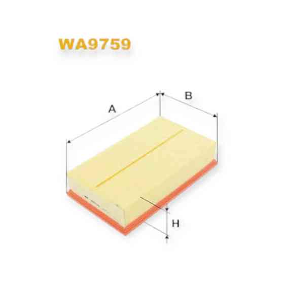 Фільтр Фольцваген Пасат B8, Шкода Octavia III 14- всі двигуни повітряний Мукачево