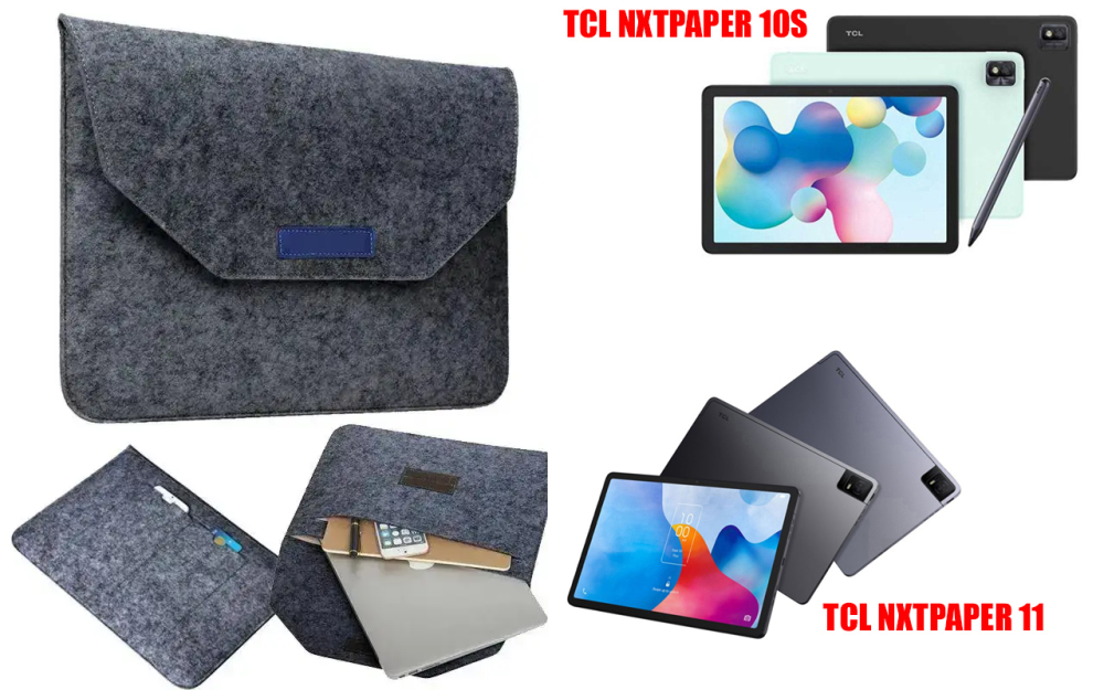 Сумка Wool із войлока для планшета Tcl Nxtpaper 10S, Nxtpaper 11 Київ - фото 1
