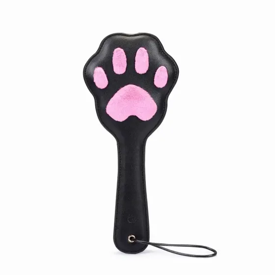 Паддл в виде кошачьей лапки Liebe Seele Round Paddle Black/Pink Львов