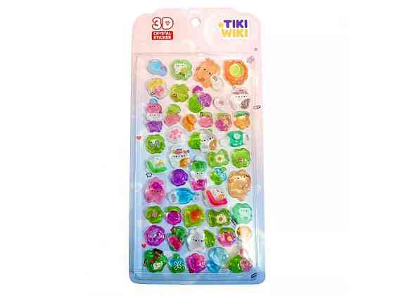Набор наклеек Crystal 3D Котики в саду 25ESE009-10 ТМ TIKI WIKI Киев