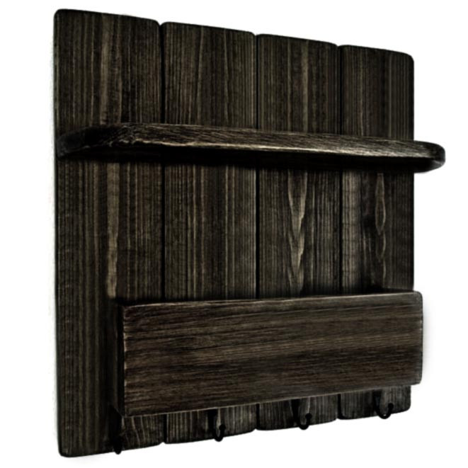 Ключниця дерев'яна "Несвіж" мокко Миколаїв - фото 1