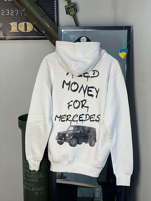 Худі - "Need money for mercedes" Чернівці - фото 4